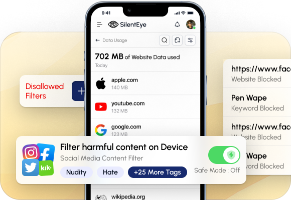 Web and App Usage Control